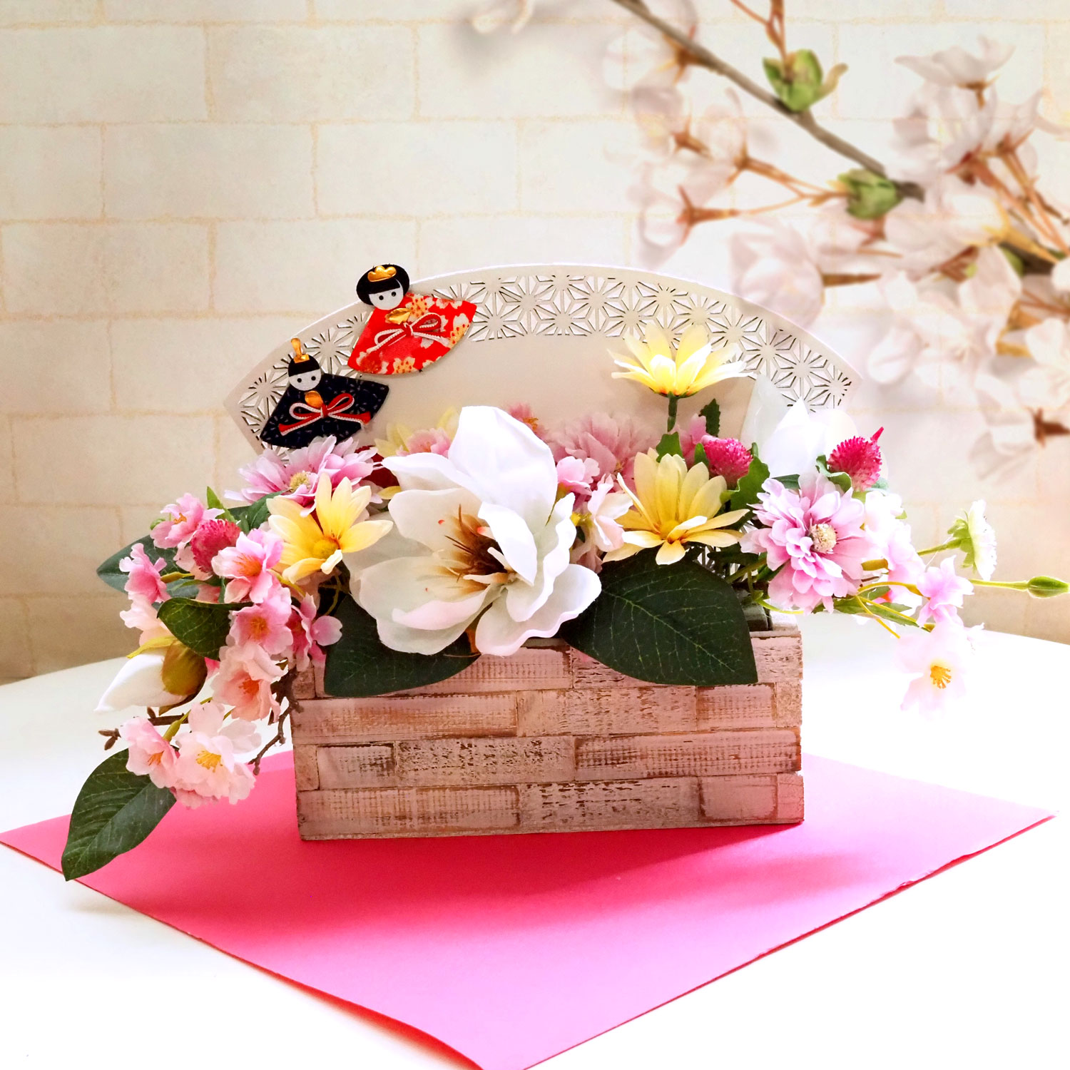 プリーズゼロワン |YURI アーティフィシャルフラワーアレンジメント